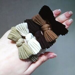 $2 dollars/ Bow Hair Ties - Neutral Multi-Pack